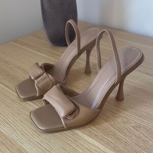 Forever21 Elegant Tan Women's Heels